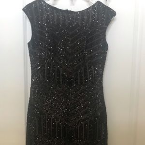 Ralph Lauren evening collection cocktail dress
